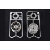 JANTES CHROMEES MAT TAMIYA 30MM