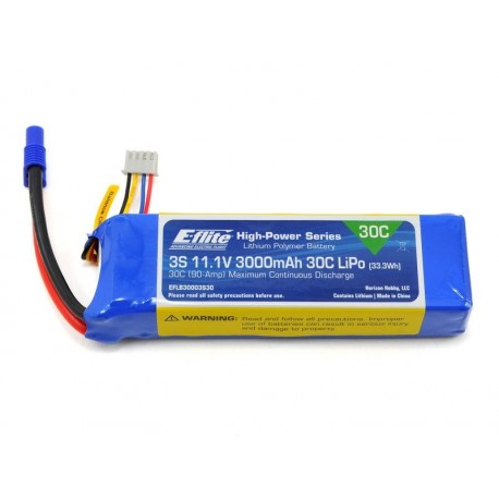 BATTERIE LIPO 11.1V 3000MAH 