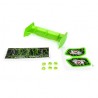AILERON ABS POUR BUGGY 1/10 VERT
