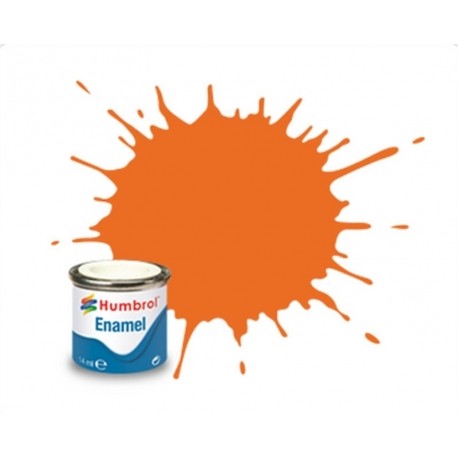 PEINTURE HUMBROL N°18 ORANGE 