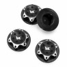 ECROUS DE ROUES BORGNES 17MM NOIRS