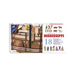 FIGURINES METAL POUR MISSISSIPPI