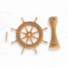 ROUE DE GOUVERNAIL BOIS 30mm