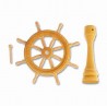 ROUE DE GOUVERNAIL BOIS 40mm