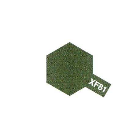 XF81 - NOIR VERT MAT