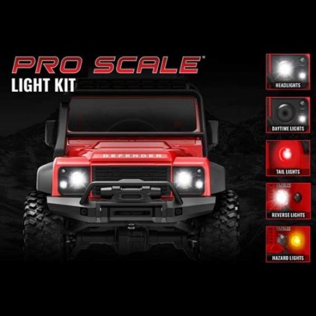 KIT LED TRX4M LAND ROVER DEFENDER 