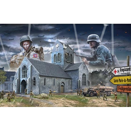 DIORAMA ST MERE EGLISE