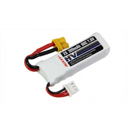 LIPO HV 2S 7.6V 300MAH 80C