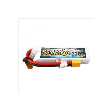 ACCU LIPO 2S 7.4V 2200MAH 30C XT60