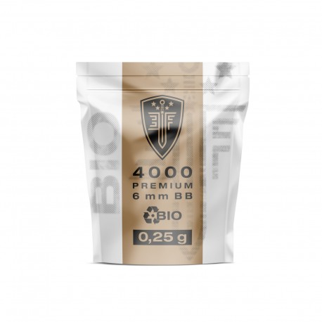 BILLES 0.25G 6MM ELITE FORCE X4000