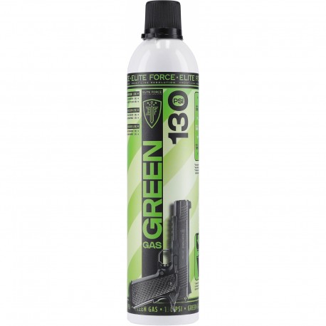 BOMBE GAZ 600ML ELITE FORCE VERTE