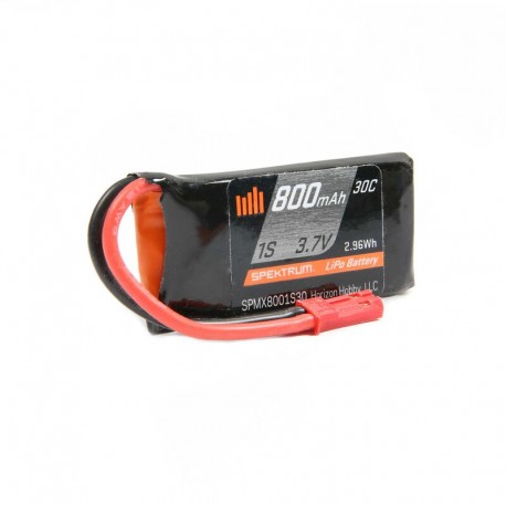 ACCU LIPO 1S 3.7V 800MAH 30C
