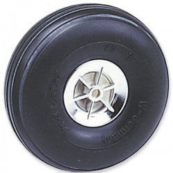 ROUES SUPER LEGERES CHROMEES 50MM