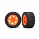 PNEUS MONTES COLLES JANTES ORANGE