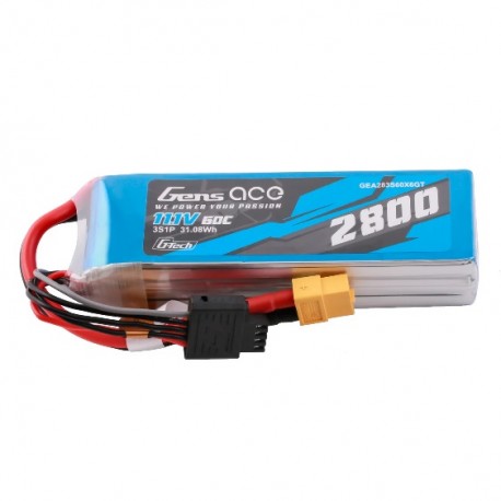 ACCU LIPO 2800MAH 3S 11.1V