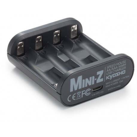 MINIZ SPEED HOUSE CHARGEUR USB AAA