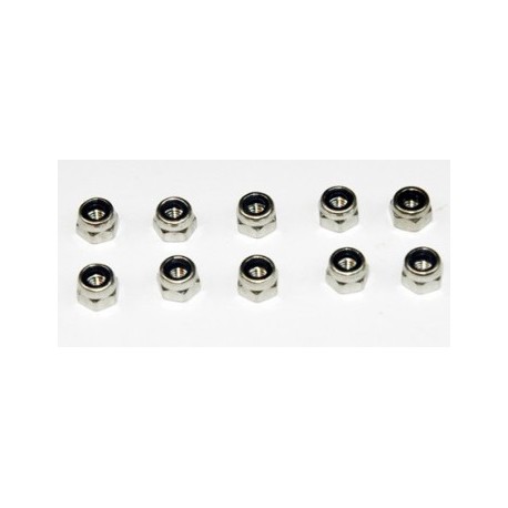 ECROUS NYLSTOP INOX M2.5