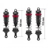 KIT 4 AMORTISSEURS ALU BIG BORE