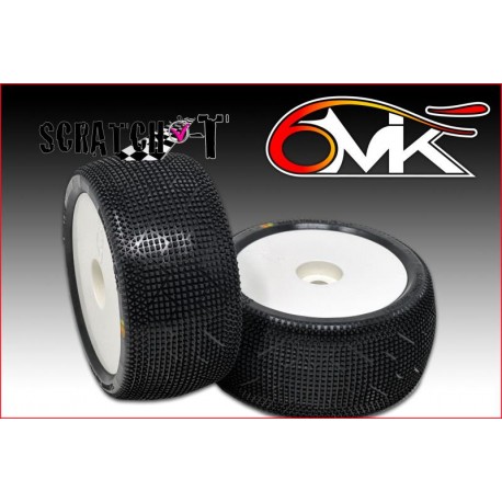 6MIK SCRATCH T PURPLE JANTES  BLANC