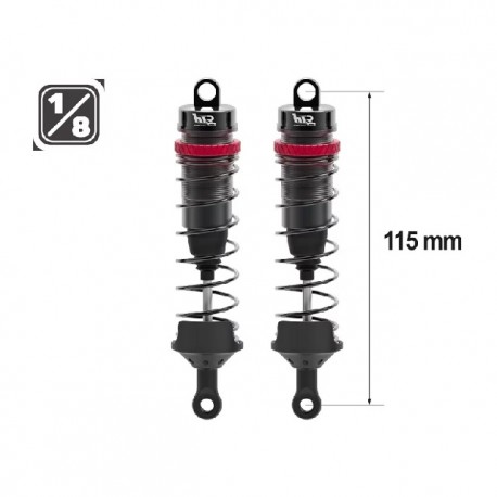 AMORTISSEURS BIGBORE 115MM  