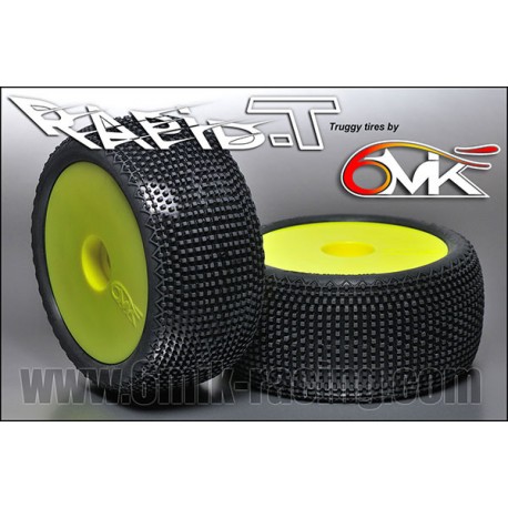 6MIK RAPID T BLEU JANTES JAUNES