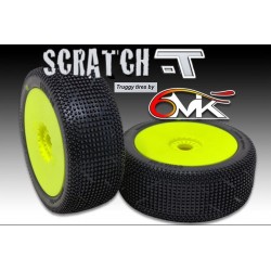 6MIK SCRATCH T PURPLE JANTES JAUNES