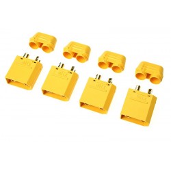 CONNECTEURS XT90 H - 4 MALES