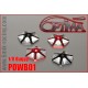 RONDELLES AILERON OPTIMA NOIRES