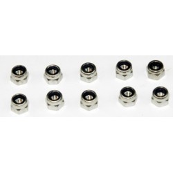 ECROUS NYLSTOP INOX M2