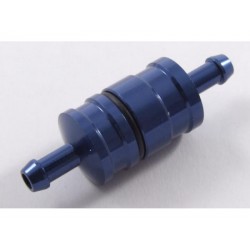 FILTRE A ESSENCE ANODISE BLEU