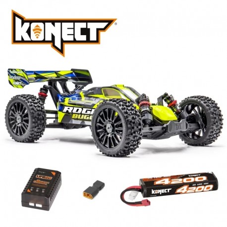 ROGUE BUGGY RTR BRUSHLESS JAUNE