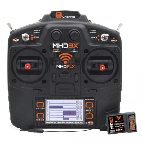 RADIO MHD8X 2.4GHZ MODE 1