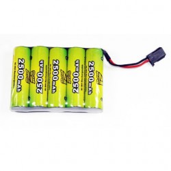 ACCU 6V 2500MAH FUTABA PLAT