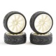 ROUES PISTE JANTES BLANCHES