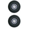 ROUES LEGERES ANTI REBONDS 76MM