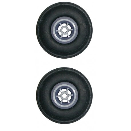 ROUES LEGERES ANTI REBONDS 76MM