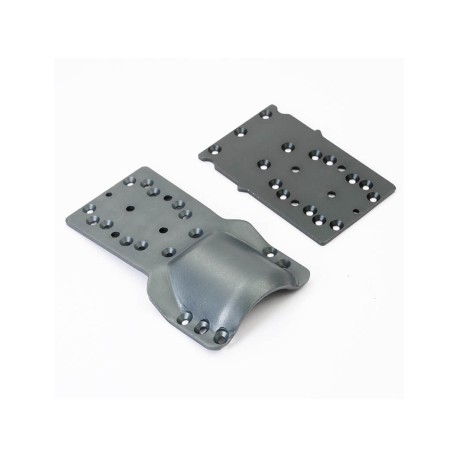 PLAQUES DE CHÂSSIS AVANT ET ARRIÈRE