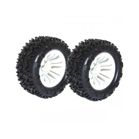 ROUES CARNAGE BLANCHES