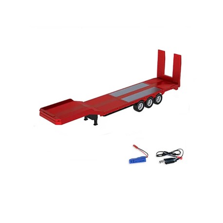 REMORQUE POUR HAULAGE TRUCK ROUGE