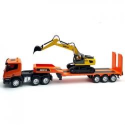 CAMION AVEC REMORQUE 1/24