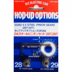 PIGNONS 28 ET 29 DTS MOD 0.4