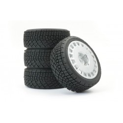 ROUES 1/10 RALLY JANTES ARGENT