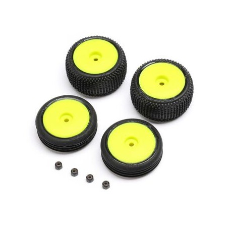 ROUES LOSI MICRO-B JAUNES