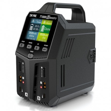 CHARGEUR DUO SKYRC T1000 MAESTRO 