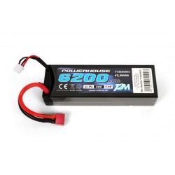 ACCU LIPO 2S 7.4V 6200MAH 50C