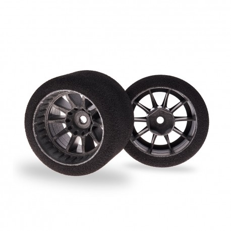 PNEUS MOUSSE ARRIERE F1/10 35SH