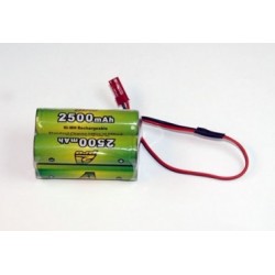 PACK 4.8V RX 2500MAH BEC