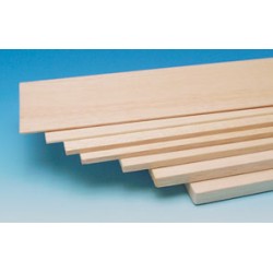 Planche balsa 1 x 100 x 1000mm 