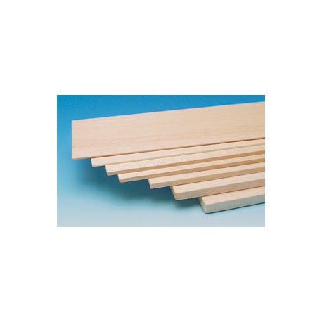Planche balsa 1 x 100 x 1000mm 