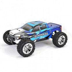 FTX CARNAGE 2.0 1/10 TRUCK RTR BLEU